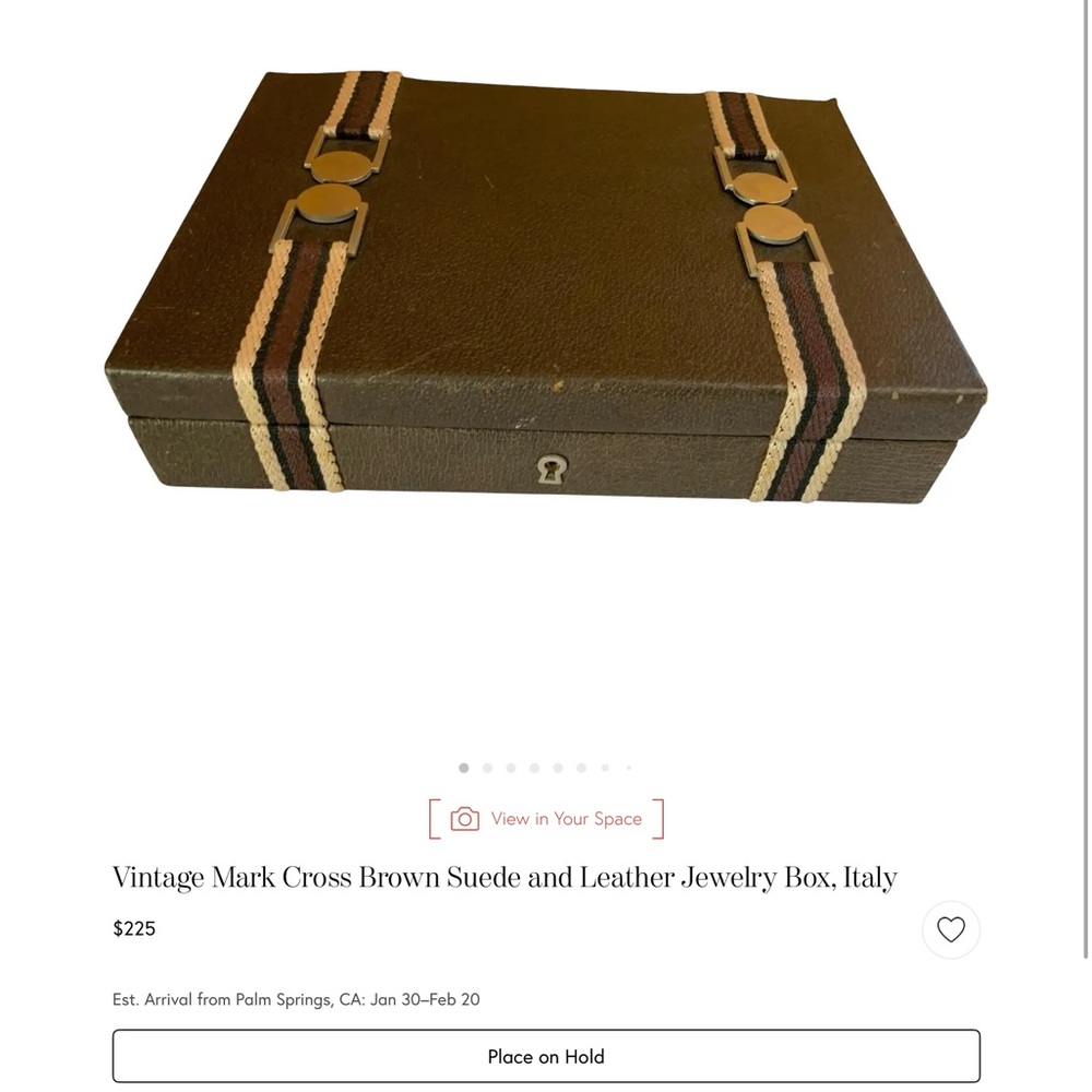 Elegant Brown Leather Men's Bag